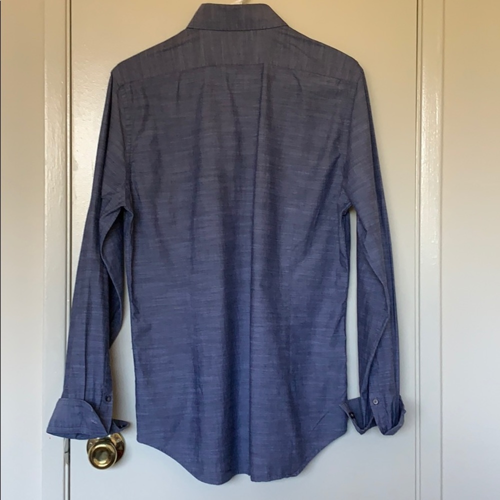 ๐ EXPRESS โFittedโ Button Down Shirt - Picture 4 of 4